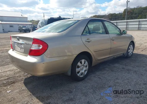 2002 Toyota Camry Le from USA, damaged, VIN JTDBE32K920049565